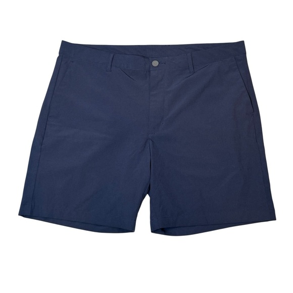 Tommy Bahama Mens Performance Golf Shorts 38 Navy Blue Stretch Golf Outdoor EUC - Picture 1 of 9